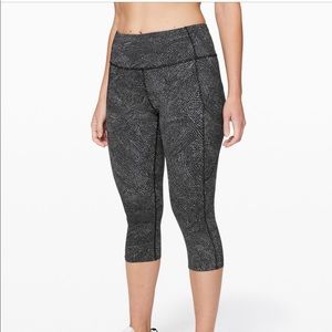 Lululemon fast and free crop leggings